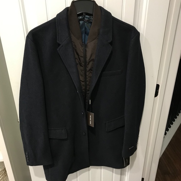 Michael Kors Wool Blend Topcoat - Picture 2 of 7